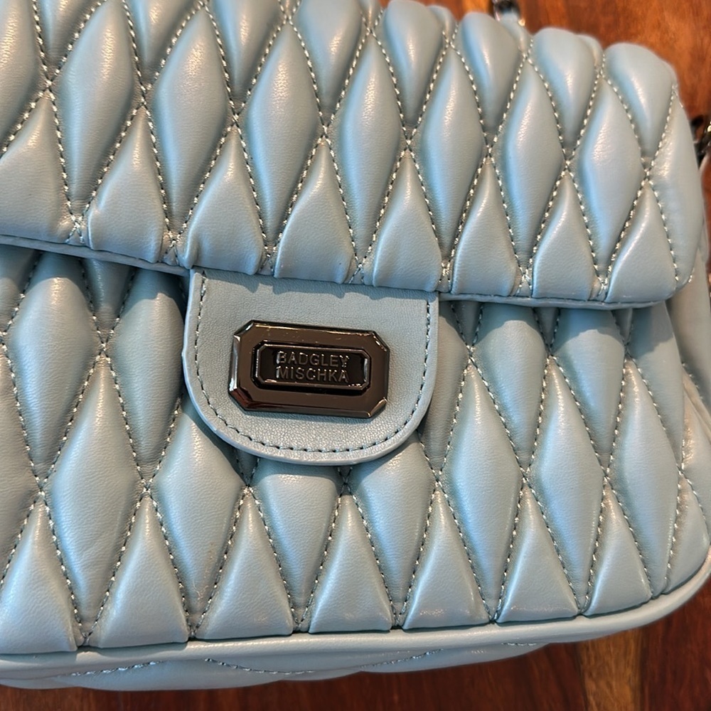 Badgley Mischka Quilted Crossbody - Picture 4 of 14